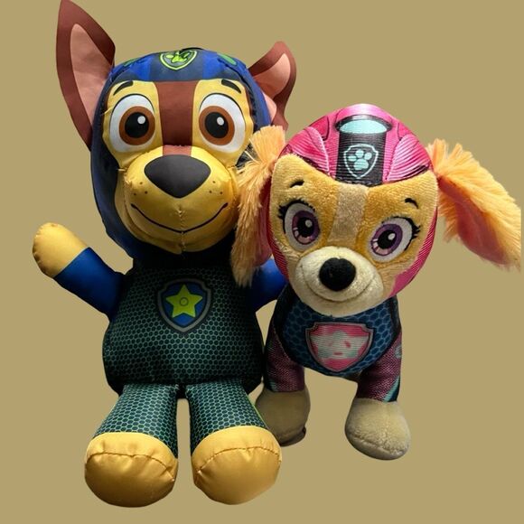 Paw Patrol Swim Water Chase & Aqua Outfit Skye Plush - Picture 2 of 5